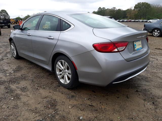 Photo 3 from auction – 2015 CHRYSLER 200 LIMITE with VIN 1C3CCCABXFN662951