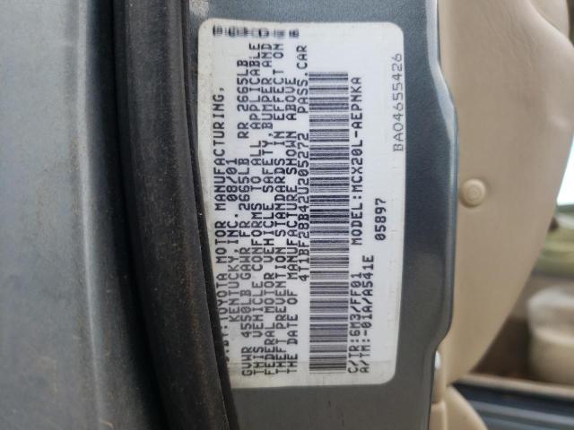 Photo 10 from auction – 2002 TOYOTA AVALON XL with VIN 4T1BF28B42U205272