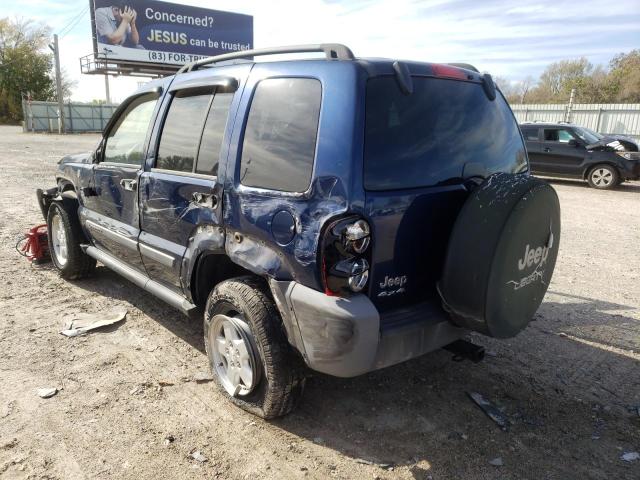 Photo 3 from auction – 2005 JEEP LIBERTY SP with VIN 1J4GL48K05W602382