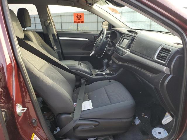 Photo 5 from auction – 2019 TOYOTA HIGHLANDER with VIN 5TDZZRFH8KS292446