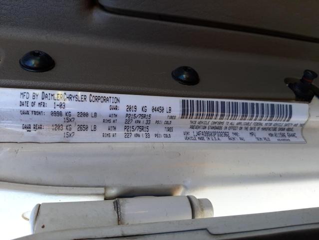 Photo 10 from auction – 2003 JEEP WRANGLER C with VIN 1J4FA39S03P332362
