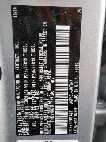 Photo 10 from auction – 2015 TOYOTA VENZA LE with VIN 4T3ZA3BB1FU092485