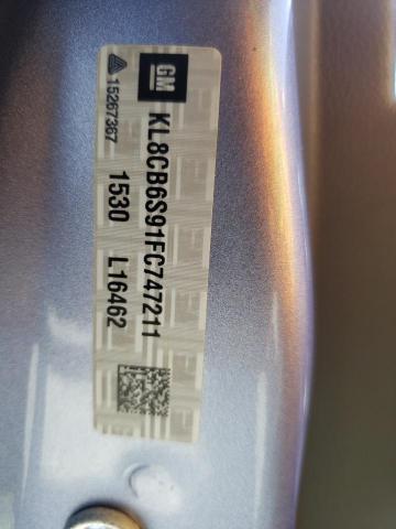 Photo 10 from auction – 2015 CHEVROLET SPARK LS with VIN KL8CB6S91FC747211