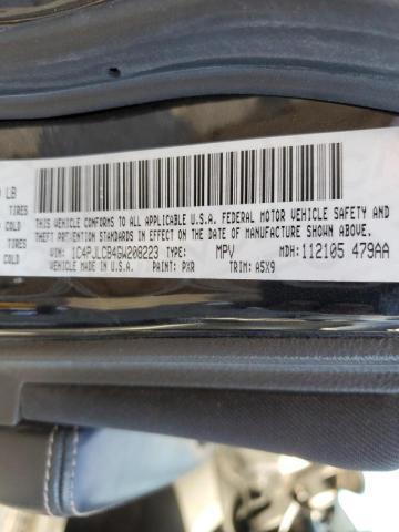 Photo 10 from auction – 2016 JEEP CHEROKEE L with VIN 1C4PJLCB4GW208223