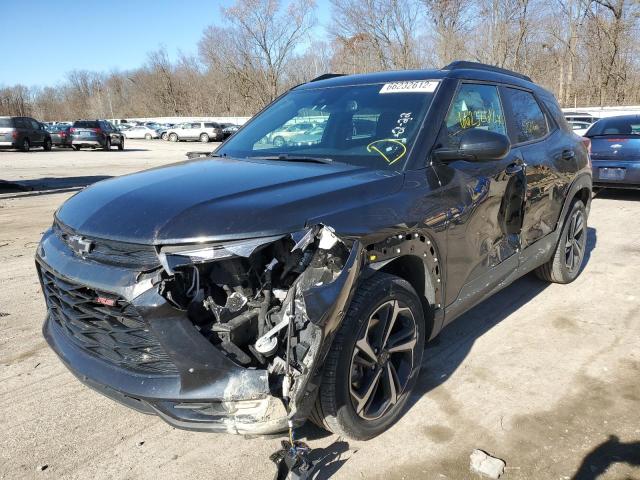 Photo 2 from auction – 2021 CHEVROLET TRAILBLAZE with VIN KL79MTSL0MB082727