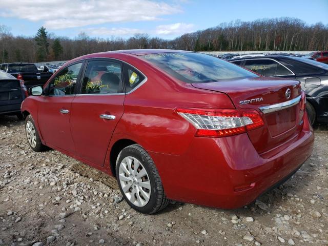 Photo 3 from auction – 2014 NISSAN SENTRA S with VIN 3N1AB7AP2EY229167