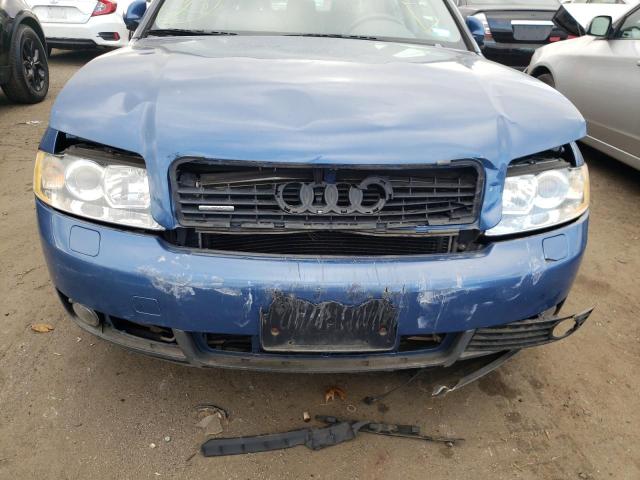 Photo 9 from auction – 2002 AUDI A4 3.0 QUA with VIN WAULT68E82A075773