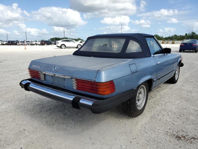 Photo 4 from auction – 1985 MERCEDES-BENZ 380 SL with VIN WDBBA45C8FA028596