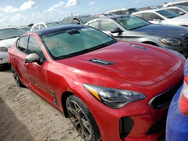 KIA STINGER GT 2018 with VIN KNAE55LC5J6027765 - Photo from auction