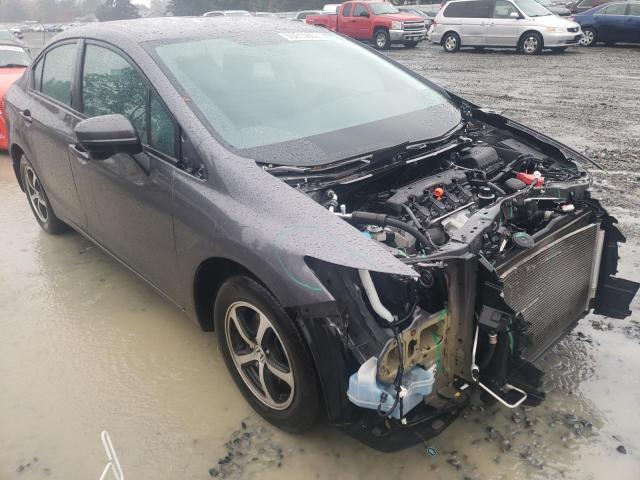HONDA CIVIC SE 2015 with VIN 2HGFB2F70FH528857 - Photo from auction