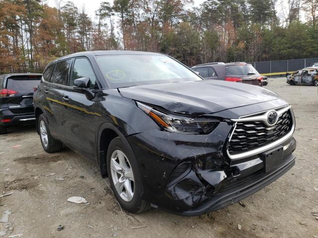 TOYOTA HIGHLANDER 2020 with VIN 5TDCZRBH1LS513866 - Photo from auction