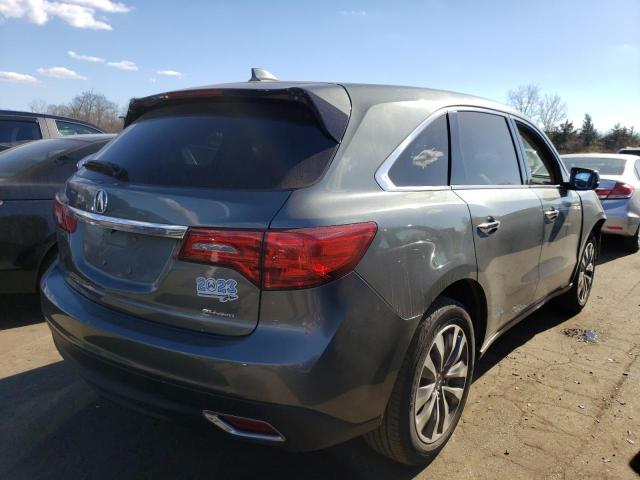 Photo 4 from auction – 2014 ACURA MDX TECHNO with VIN 5FRYD4H4XEB002495