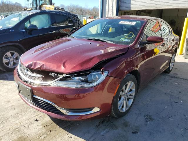 Photo 2 from auction – 2015 CHRYSLER 200 LIMITE with VIN 1C3CCCAB2FN605241