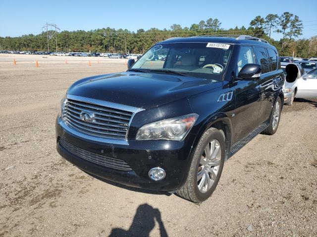 Photo 2 from auction – 2014 INFINITI QX80 with VIN JN8AZ2NF7E9556171