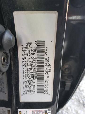 Photo 10 from auction – 2005 TOYOTA COROLLA CE with VIN JTDBR32E852059902