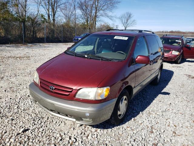 Photo 2 from auction – 2002 TOYOTA SIENNA LE with VIN 4T3ZF13C42U448497