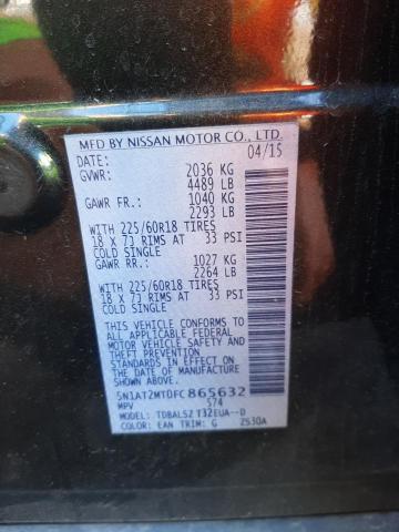 Photo 10 from auction – 2015 NISSAN ROGUE S with VIN 5N1AT2MT0FC865632