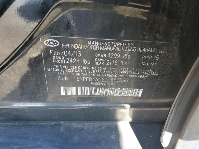 Photo 10 from auction – 2013 HYUNDAI SONATA GLS with VIN 5NPEB4AC5DH687596