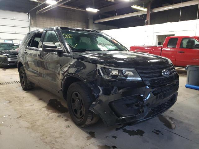 FORD EXPLORER P 2017 with VIN 1FM5K8AR6HGA13099 - Photo from auction