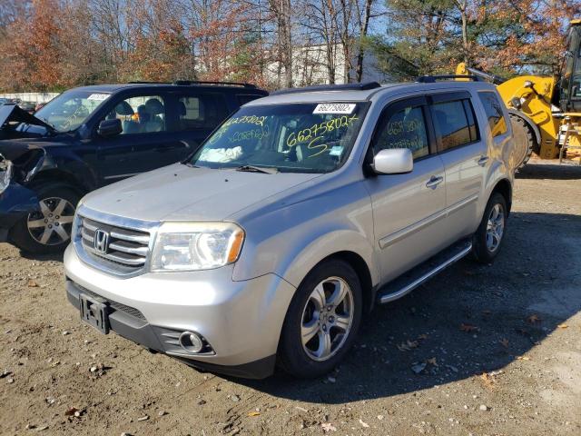 Photo 2 from auction – 2012 HONDA PILOT EXL with VIN 5FNYF4H56CB061478