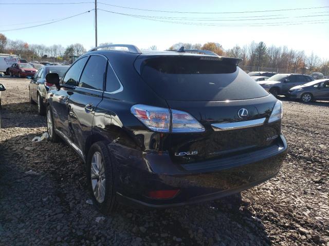 Photo 3 from auction – 2010 LEXUS RX 450 with VIN JTJBC1BA1A2011264
