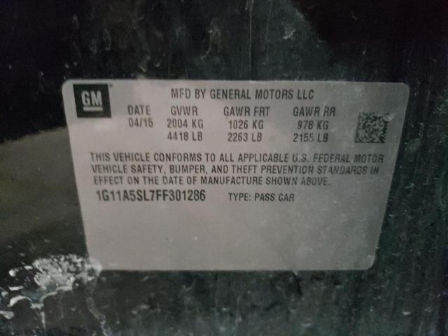 Photo 10 from auction – 2015 CHEVROLET MALIBU LS with VIN 1G11A5SL7FF301286