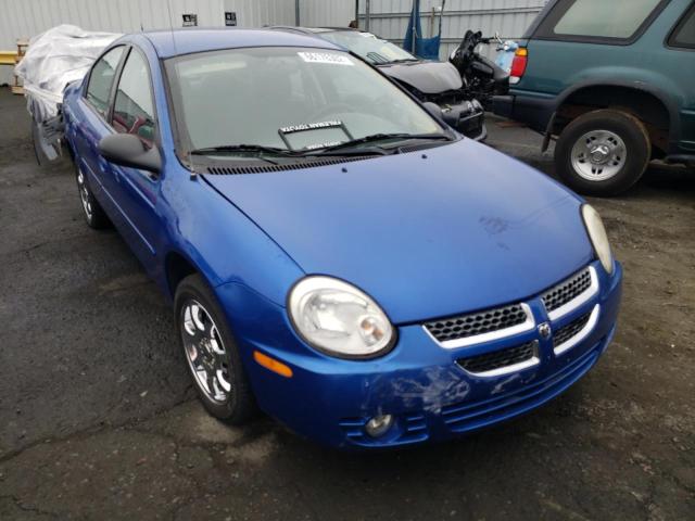 DODGE NEON SXT 2005 with VIN 1B3ES56C25D116087 - Photo from auction