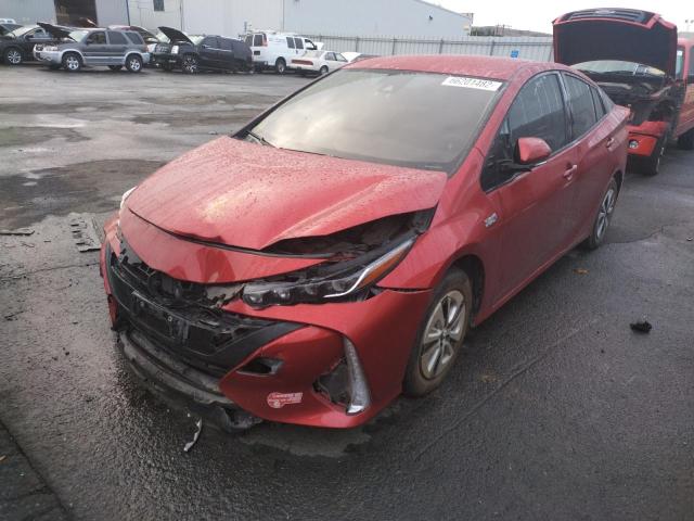 Photo 2 from auction – 2018 TOYOTA PRIUS PRIM with VIN JTDKARFP1J3084621