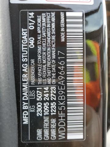 Photo 10 from auction – 2014 MERCEDES-BENZ E 350 with VIN WDDHF5KB9EA964617