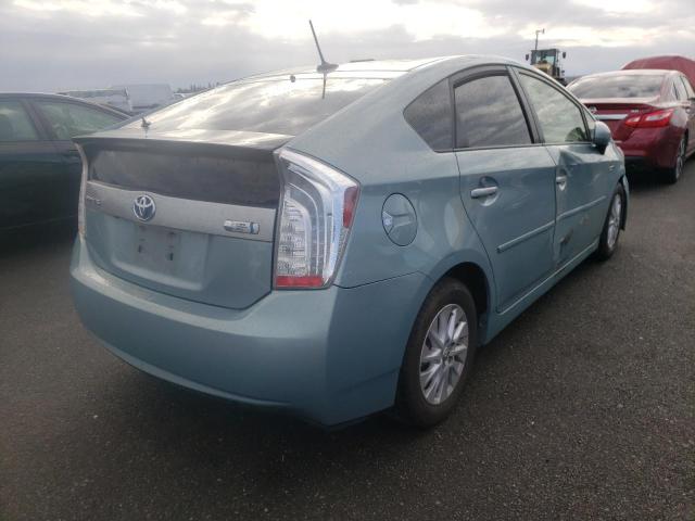 Photo 4 from auction – 2012 TOYOTA PRIUS PLUG with VIN JTDKN3DP5C3010223