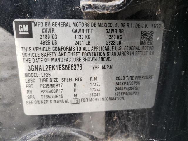 Photo 10 from auction – 2014 CHEVROLET CAPTIVA LS with VIN 3GNAL2EK1ES586376