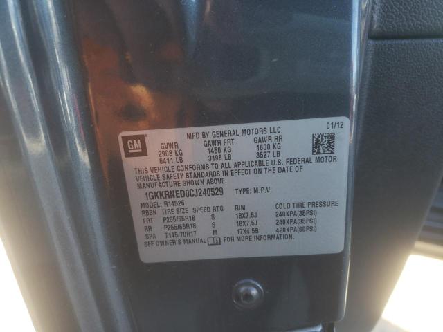 Photo 10 from auction – 2012 GMC ACADIA SLE with VIN 1GKKRNED0CJ240529