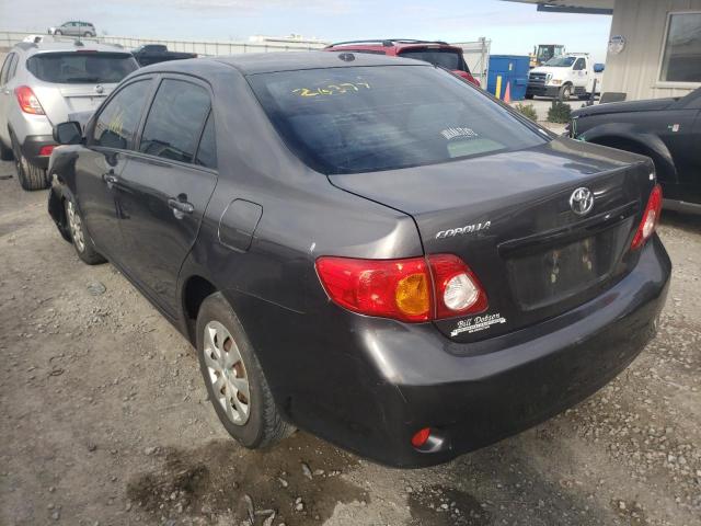 Photo 3 from auction – 2009 TOYOTA COROLLA BA with VIN JTDBL40E99J018636