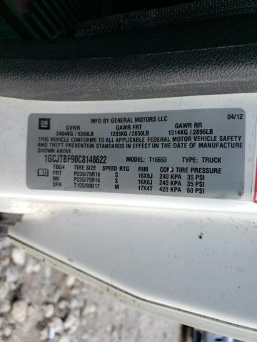 Photo 10 from auction – 2012 CHEVROLET COLORADO with VIN 1GCJTBF90C8148622