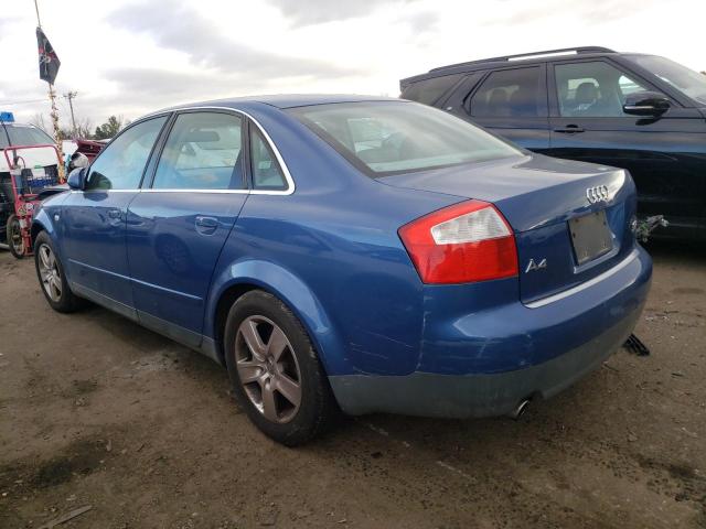 Photo 3 from auction – 2002 AUDI A4 3.0 QUA with VIN WAULT68E82A075773
