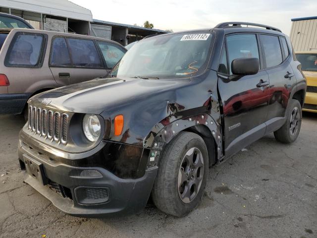 Photo 2 from auction – 2017 JEEP RENEGADE S with VIN ZACCJAAB3HPF10753