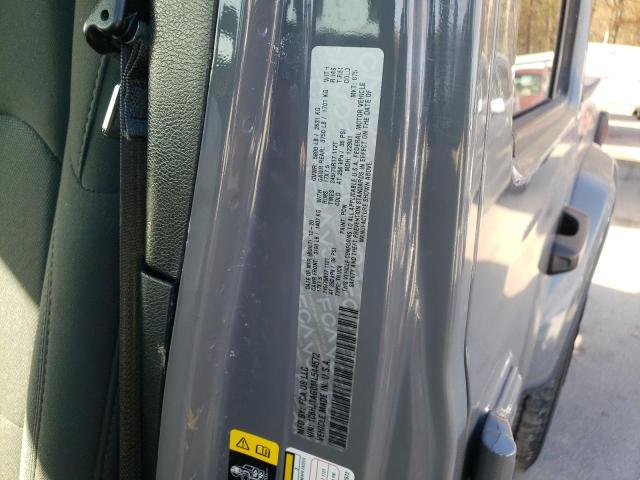 Photo 10 from auction – 2021 JEEP GLADIATOR with VIN 1C6HJTAG0ML544572