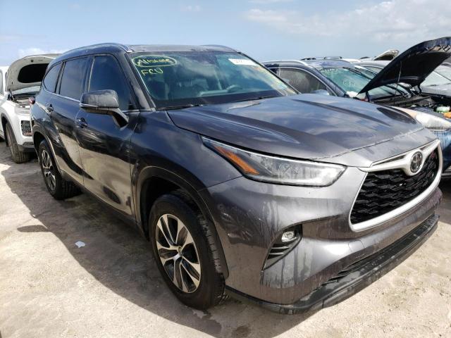 Photo 1 from auction – 2021 TOYOTA HIGHLANDER with VIN 5TDGZRAHXMS068497