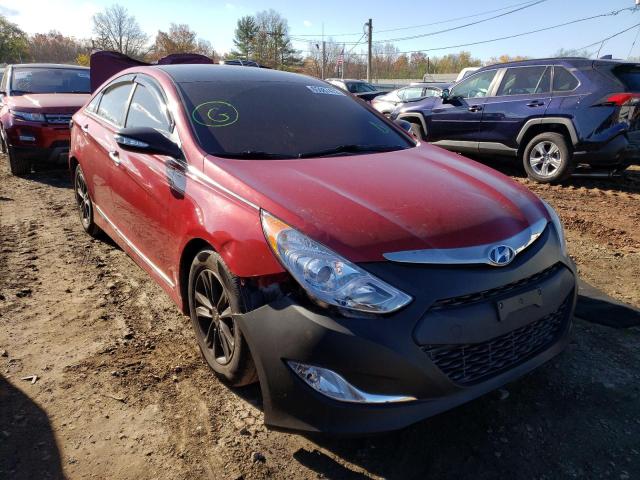 HYUNDAI SONATA HYB 2013 with VIN KMHEC4A42DA070035 - Photo from auction