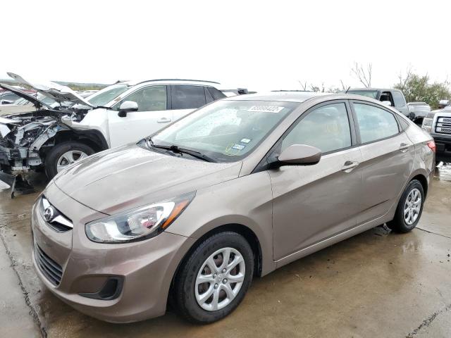 HYUNDAI ACCENT GLS 2014 with VIN KMHCT4AEXEU711948 - Photo from auction