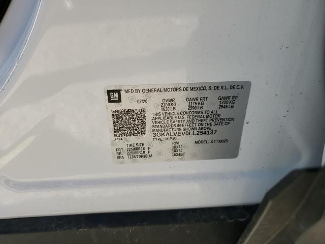Photo 10 from auction – 2020 GMC TERRAIN SL with VIN 3GKALVEV0LL254137