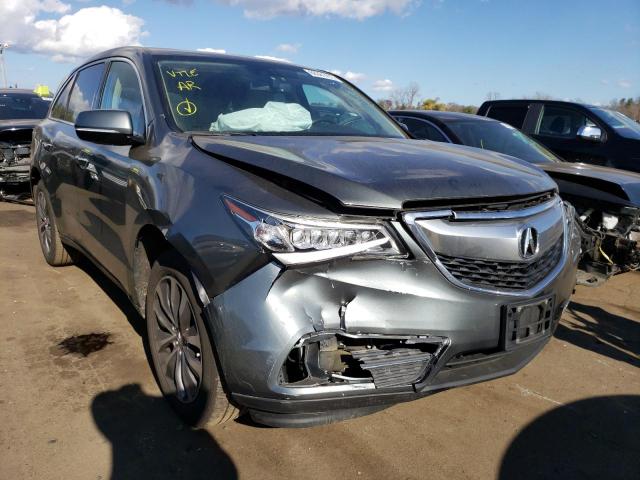 ACURA MDX TECHNO 2014 with VIN 5FRYD4H4XEB002495 - Photo from auction