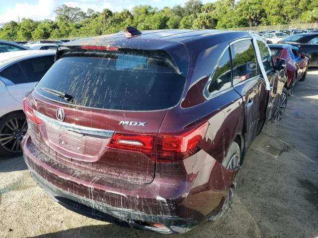 Photo 4 from auction – 2014 ACURA MDX TECHNO with VIN 5FRYD3H40EB014231