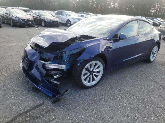 Photo 2 from auction – 2022 TESLA MODEL 3 with VIN 5YJ3E1EB3NF287647