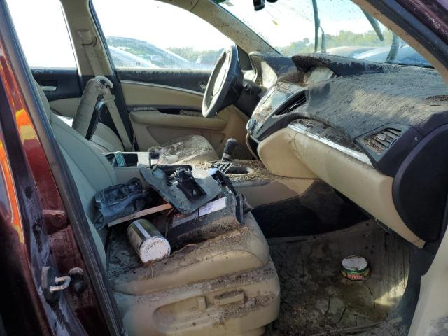 Photo 5 from auction – 2014 ACURA MDX TECHNO with VIN 5FRYD3H40EB014231