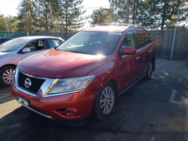 Photo 2 from auction – 2015 NISSAN PATHFINDER with VIN 5N1AR2MM4FC691765