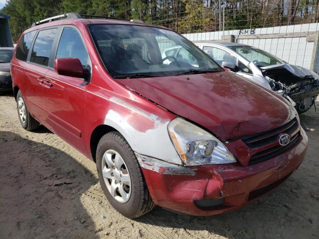 KIA SEDONA EX 2007 with VIN KNDMB233676105226 - Photo from auction