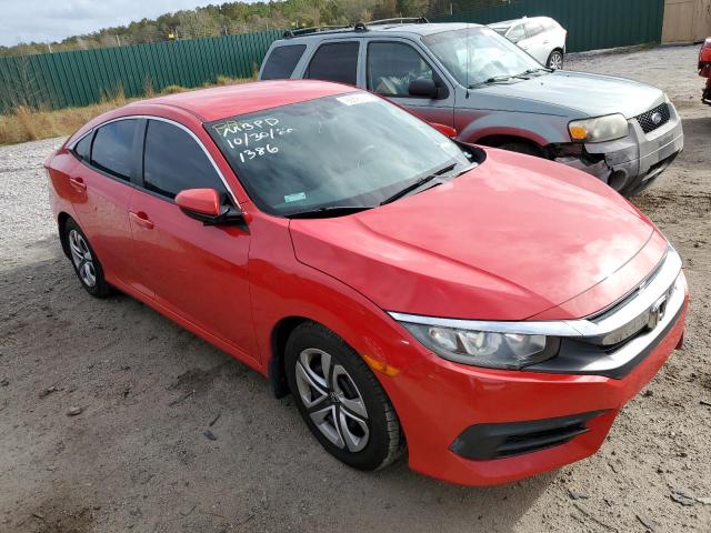 HONDA CIVIC LX 2016 with VIN 2HGFC2F50GH521386 - Photo from auction