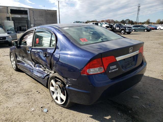 Photo 3 from auction – 2011 HONDA CIVIC LX with VIN 19XFA1F54BE010329