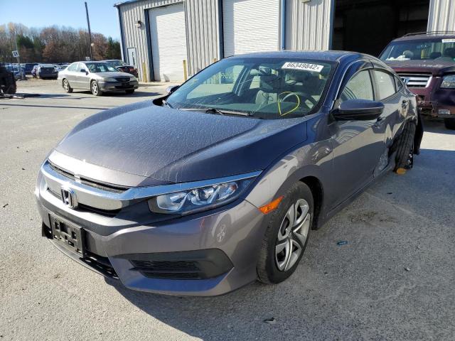 Photo 2 from auction – 2018 HONDA CIVIC LX with VIN 19XFC2F52JE011056